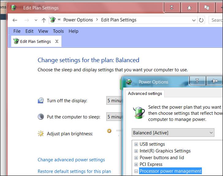 Device manager power management